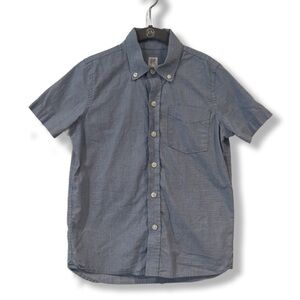 GAP Kids Casual Blue Button Down Shirt boys S 6-7